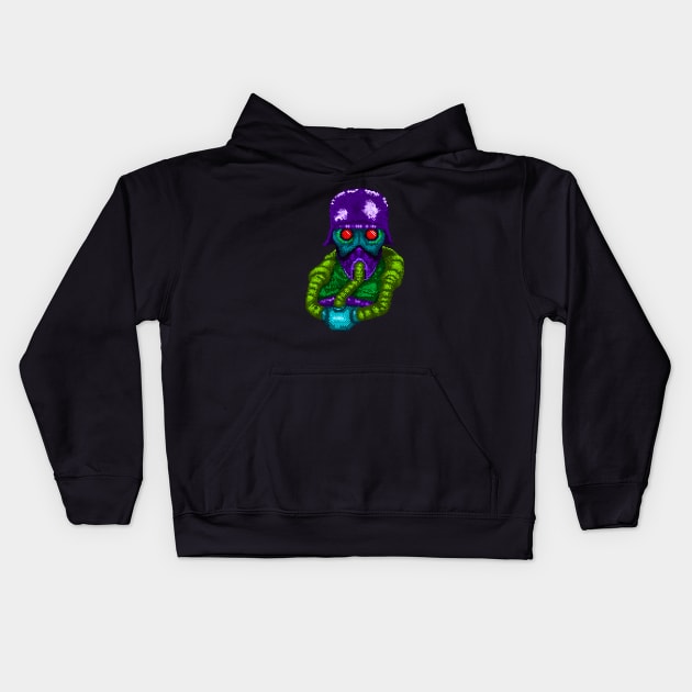 Neon Panzer Kids Hoodie by ArtRight